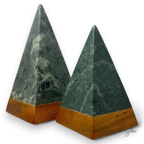 Threshold Studio McGee Marble and Wood Christmas Green Medium - Target 2023 - Picture 6 of 6